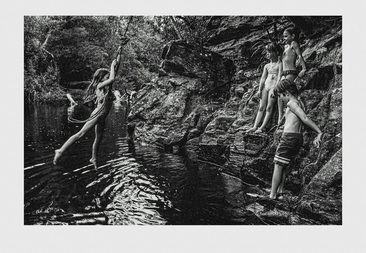 Rope Swinging on The Clyde